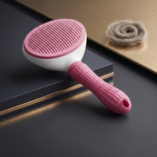 Brosse de Toilettage Autonettoyante pour Chat et Chien